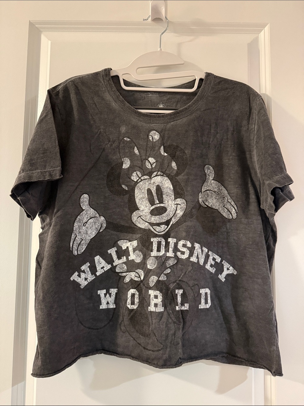Women’s Disney Minnie Mouse Cropped Graphic Tee